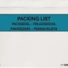 Packsedelskuvert C5 med tryck 1000/fp