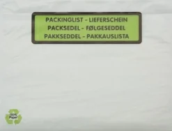 Packsedelskuvert papper C5 tryck 1000/fp