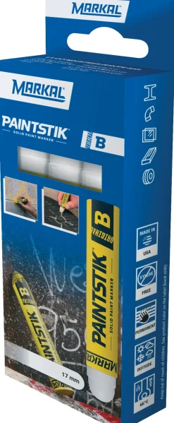 Paintstik Original B Retail Pack White (3)