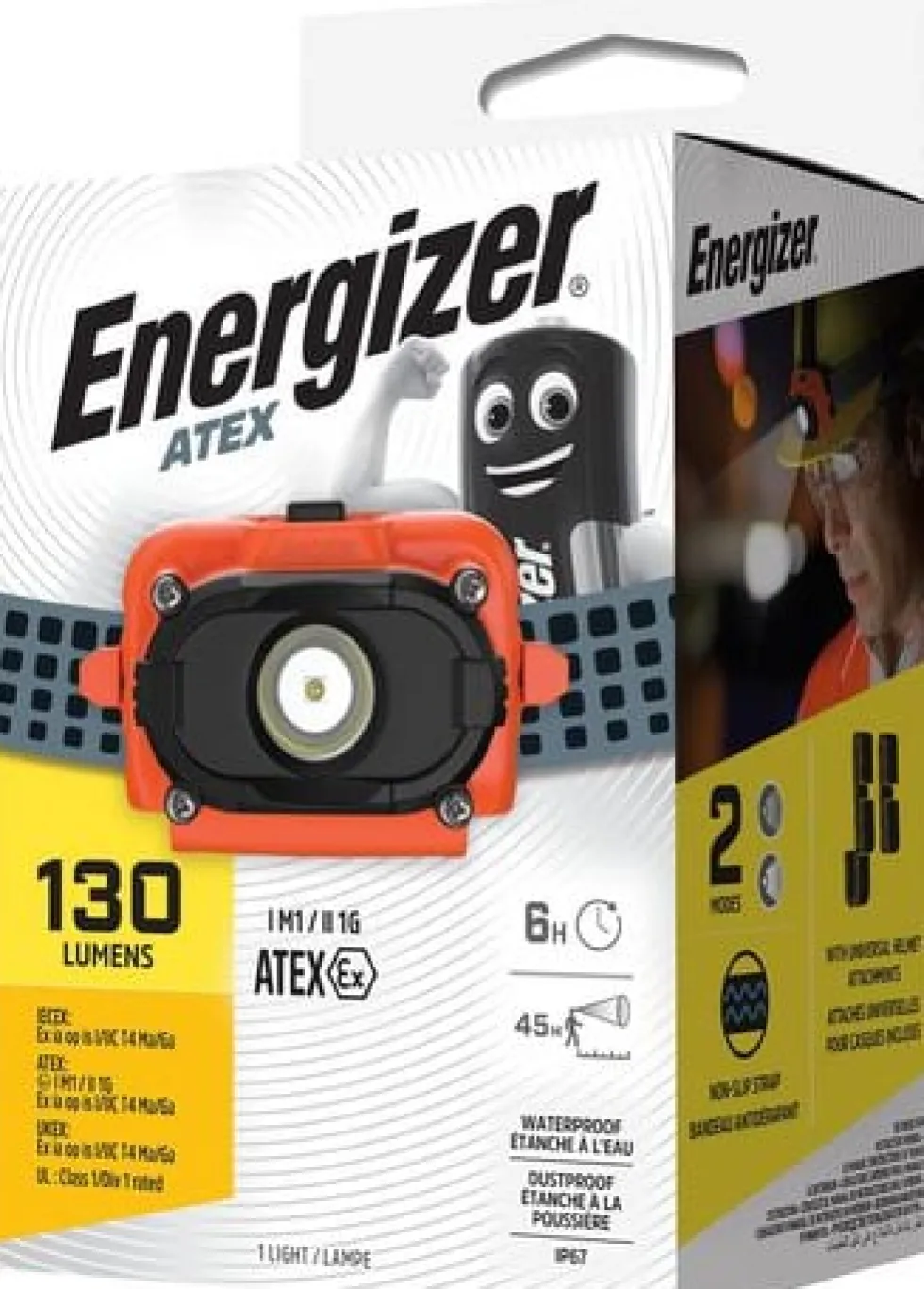 Pannlampa ENERGIZER Safe Atex 130lm