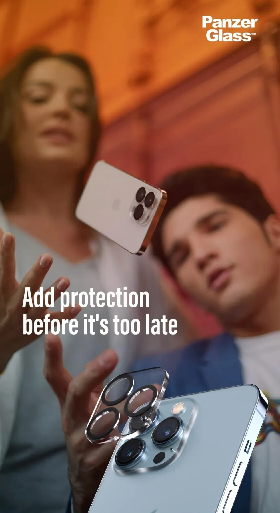 PanzerGlass Camera Protector for iPhone 13 Pro/Pro Max