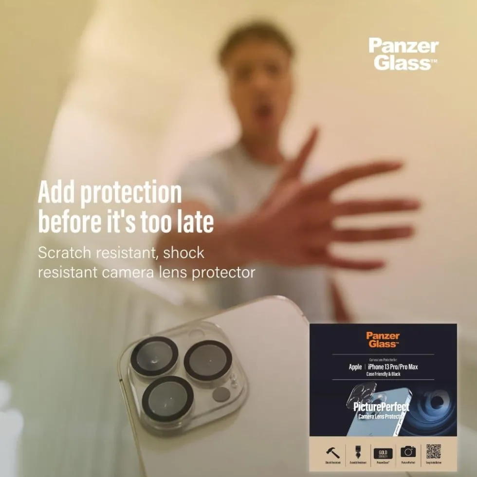 PanzerGlass Camera Protector for iPhone 13 Pro/Pro Max