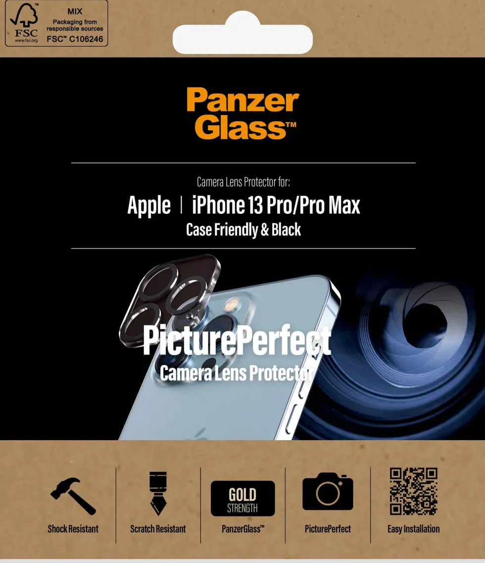 PanzerGlass Camera Protector for iPhone 13 Pro/Pro Max
