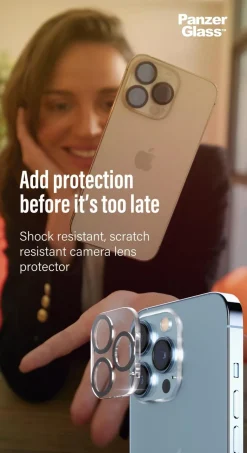 PanzerGlass Camera Protector for iPhone 13 Pro/Pro Max