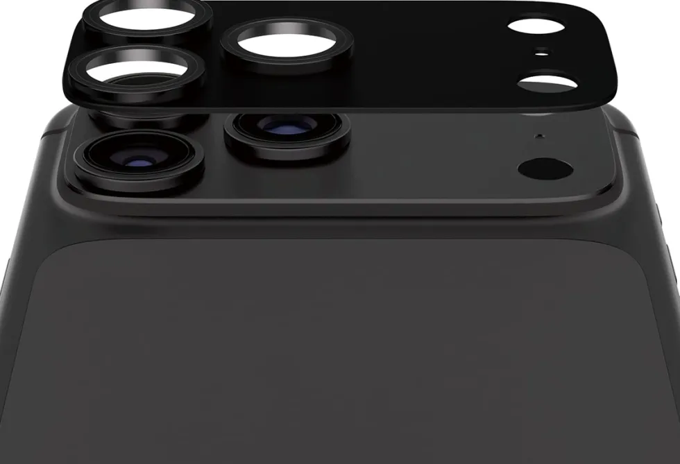 PANZERGLASS Fender Camera Protector Black Currant iPhone 202