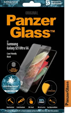 PanzerGlass Galaxy S21 Ultra FP (CF), Black AB