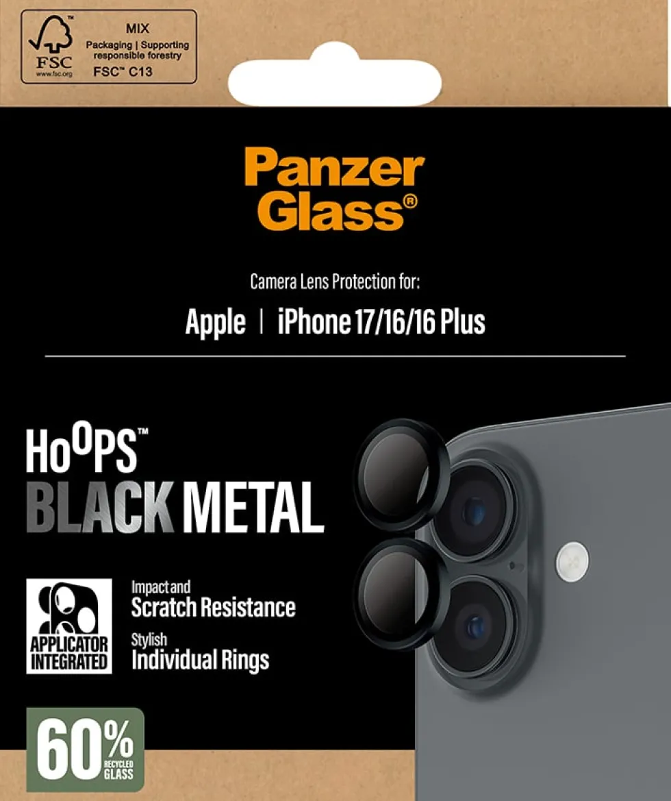 PanzerGlass Hoops Black iPhone 17 iPhone