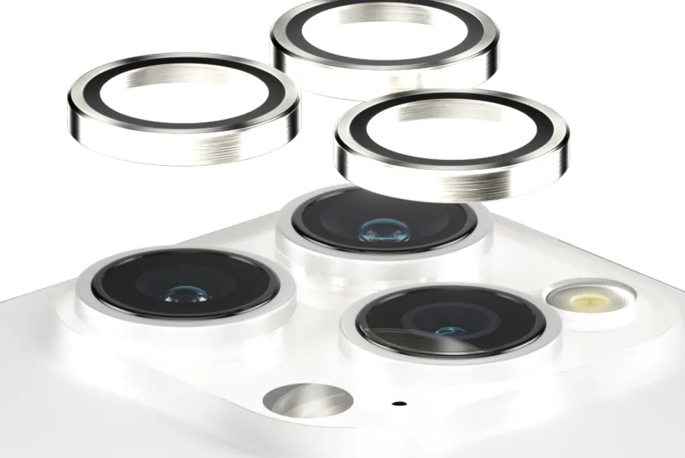 PanzerGlass Hoops Camera iPhone 15 Pro 15 Pro Max White Meta