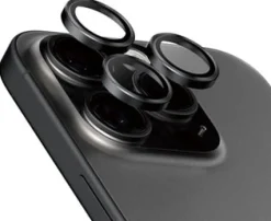 PanzerGlass Hoops Camera iPhone 15 Pro 15 Pro Max Black Tita