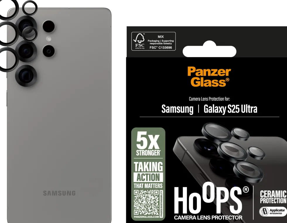 PANZERGLASS Hoops Ceramic Lens Protector Galaxy S25 Ultra