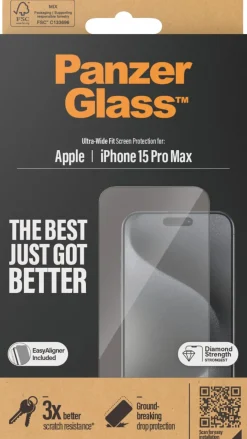 PanzerGlass iPhone 15 Pro Max UWF wA