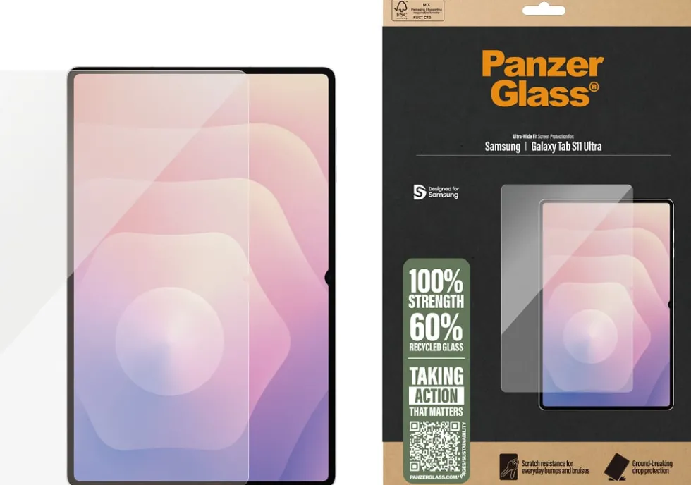 PanzerGlass Screen Protector Samsung New Tab S 2025 Ultra UW
