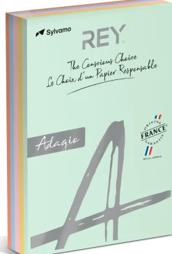 Papper A4 80g pastel 200/fp