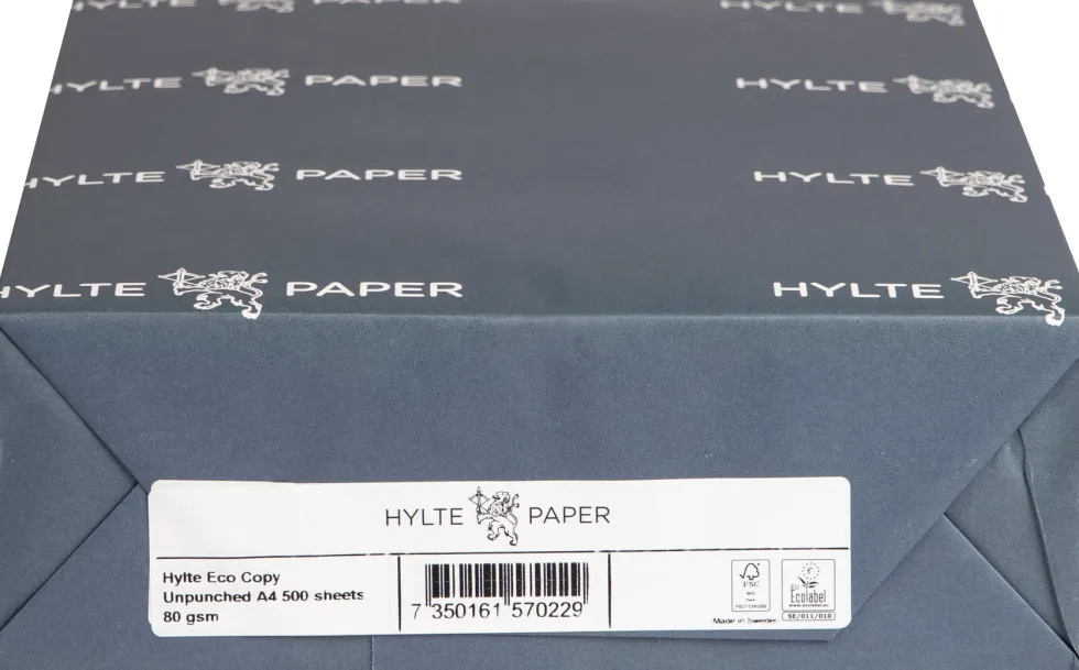 Papper Hylte Eco 80g A4 500/fp