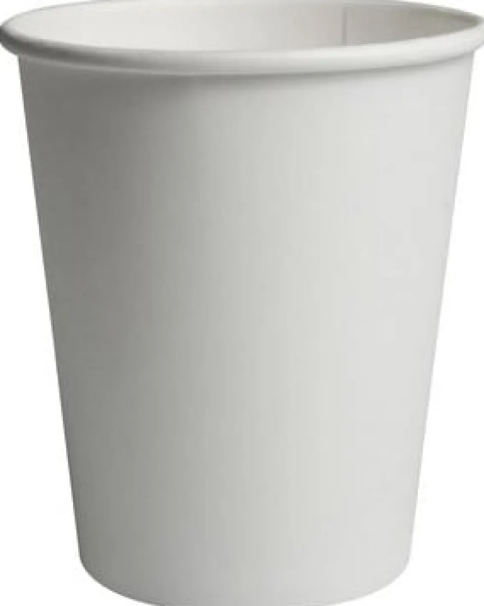 Pappersbägare 24cl vit 50/fp