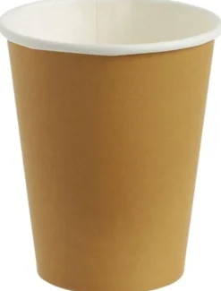 Pappersbägare FESTIVE 18cl brun 50/fp