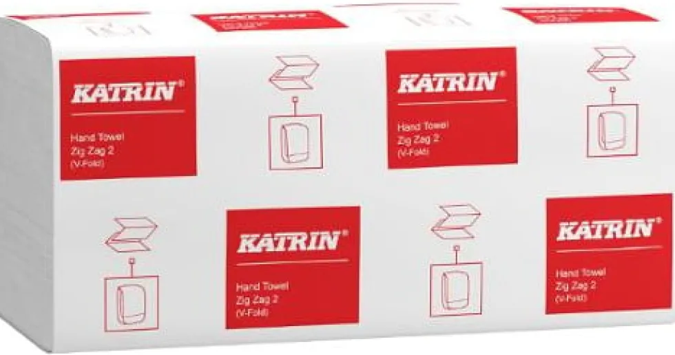 Pappershandduk KATRIN Zig Zag 2 4000/fp