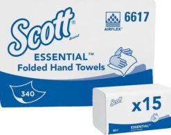 Pappershandduk SCOTT ESSENTIAL 5100/fp Vit
