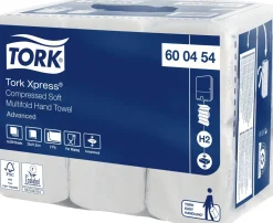 Pappershandduk TORK Adv H2 Xpress Komp. 1200/fp