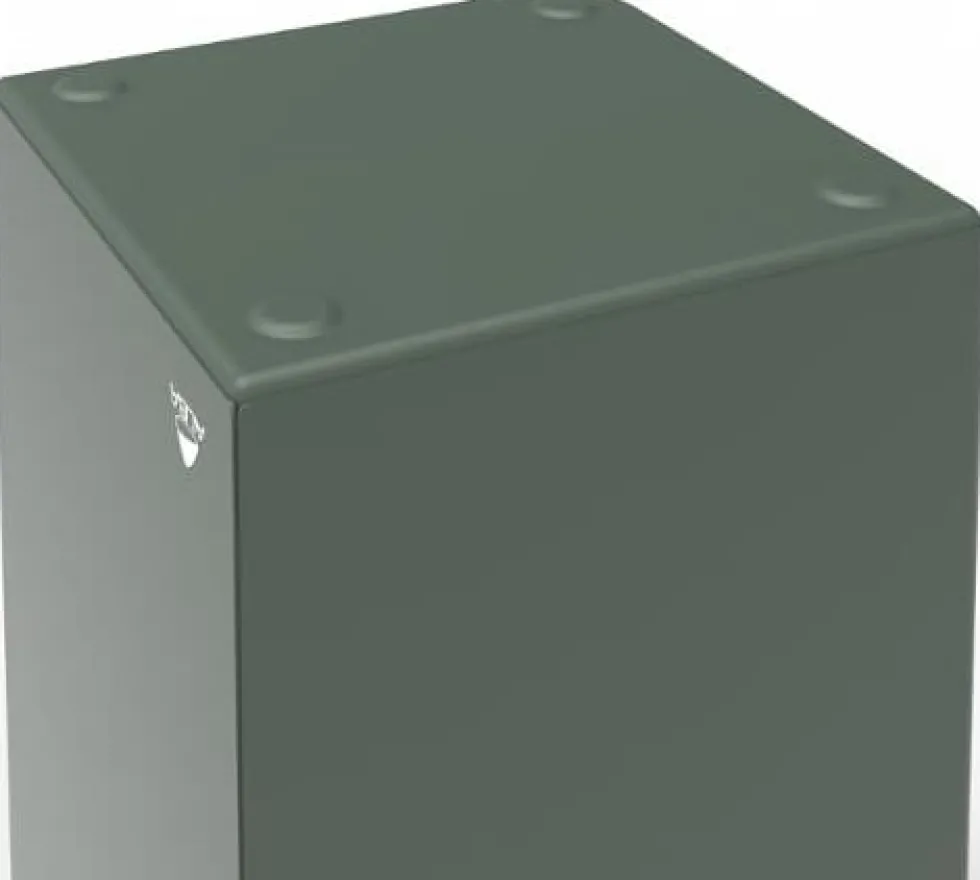 Papperskorg ALBA 18L grön