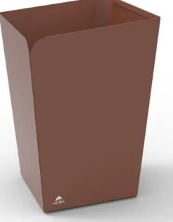 Papperskorg ALBA 18L terrakotta