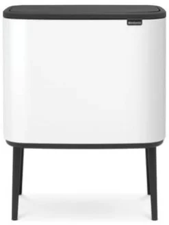 Papperskorg BRABANTIA Bo Touch 36L vit