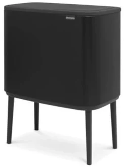 Papperskorg BRABANTIA Bo Touch 11+23L sv