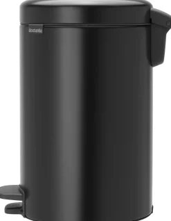 Papperskorg BRABANTIA Pedalhink Newicon 12L Svart