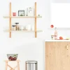 Papperskorg BRABANTIA Pedalhink Newicon 20L Matt stål