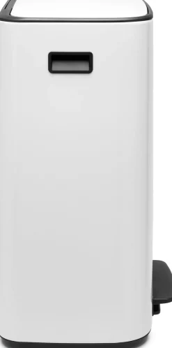 Papperskorg BRABANTIA Pedal Bo 2x30L Vit