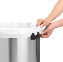Papperskorg BRABANTIA Touch 60L silver