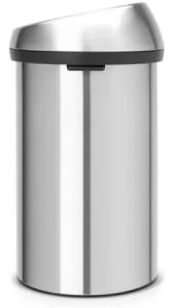 Papperskorg BRABANTIA Touch 60L silver