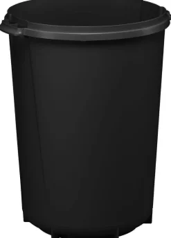 Papperskorg DURABIN rund 40L svart