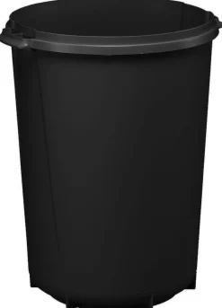 Papperskorg DURABIN rund 40L svart