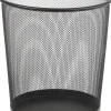 Papperskorg trådmetall svart, 35cm, 18L