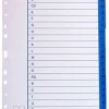 Pappersregister A4 A-Ö 10/fp