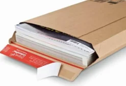 Pappkuvert COLOMPAC 250x360x50mm brun