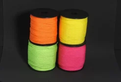 Paracordrem tunn neonfärger 4/fp