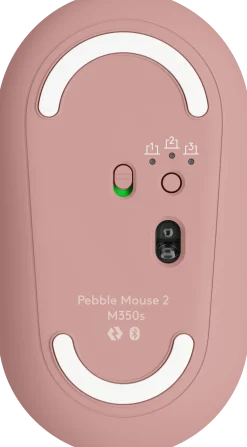Pebble Mouse 2 M350s Wireless, Tonal Rose