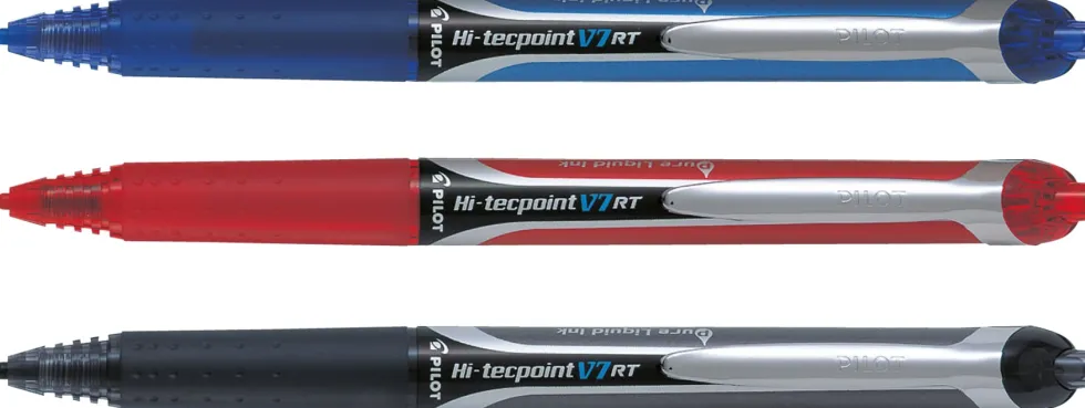 Penna Pilot Hi-Tec RT V7 blå