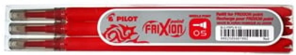 Pennpatron Gelbläck PILOT Frixion Point 0,5 Röd 3/FP