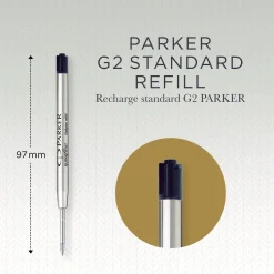 Pennpatron PARKER Quinkflow Fine svart