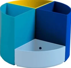 Pennställ EXACOMPTA BeeBlue sort. färg