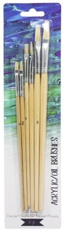 Penselset Sense olje/akryl 6/fp