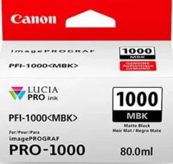 PFI-1000 matte black ink tank
