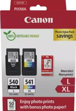 PG-540L/CL-541XL Photo Value Pack