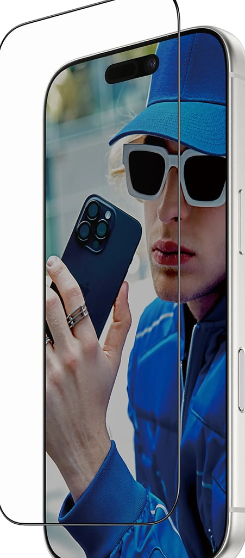 PG Screen Protecter Black Frame iPhone 17 Pro UWF Fastfit