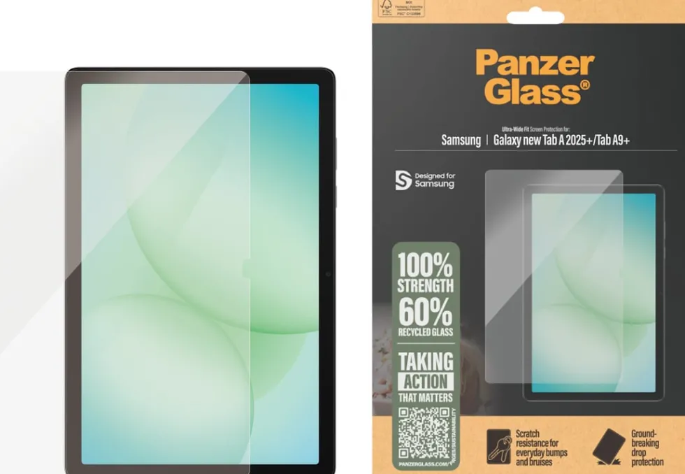 PG Screen Protector Galaxy Tab A 2025+/Tab A9+ UWF