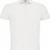 Pikétröja B&C ID001 vit 3XL