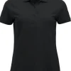 Pikétröja CLIQUE 028246 dam svart XL